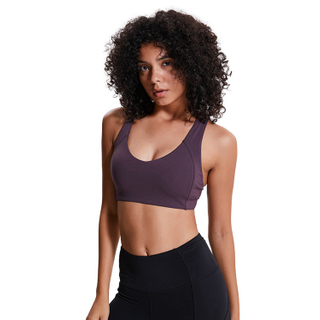 Womens Shockproof Underwear bra Sport Cross Back Workout Training Camisole Workout Sports Bra 