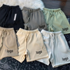 Hot selling style high quality ESSENTIALS shorts reflective french terry cotton shorts men summer sportswear shorts for man