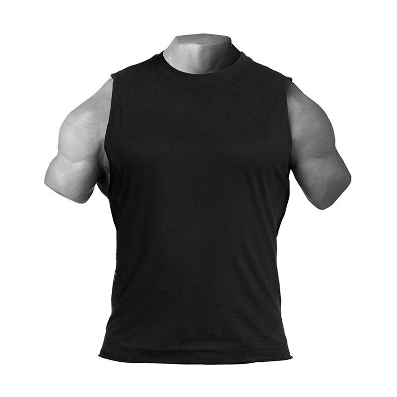 Manufacture Work Out Men's Shirt Cotton Breathable Sports Men's Tank Top Vest