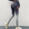 2022 Women's Yoga Pants High Waist Hip Raise Gradient Tight Fitness Pants Women's High Elastic Sports Yoga Clothes