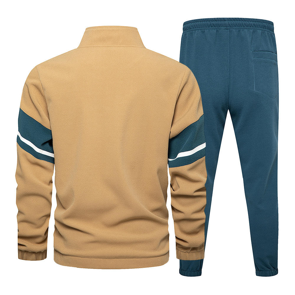 2022 Men's Training Gym Sportswear Two Pieces Tracksuit Hoodie & Pants Sweat Suit