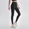 High Waisted Running Push Up Sports Pants No Front Line Gym Fitness Women Sports Leggings Winter Tight Buttery Soft Leggings