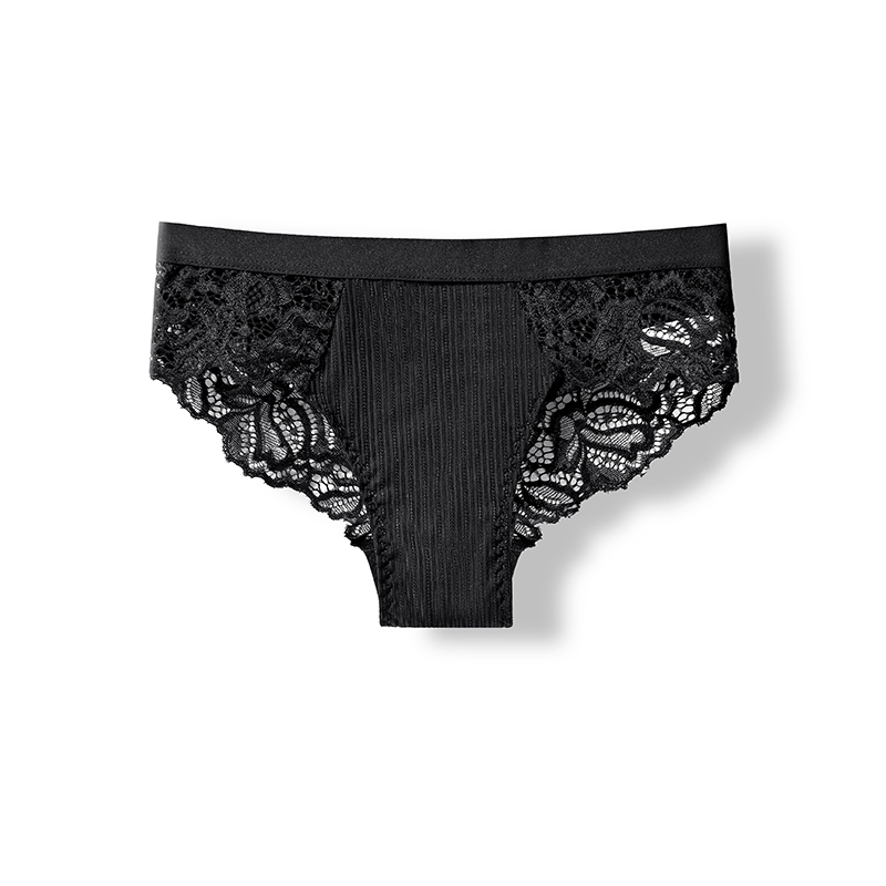 Panty For Women Lace Flower Low-waist Underwear Transparent Hollow Out Sexy Panties Ladies