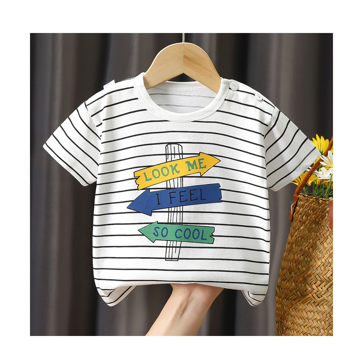 2022 Children Short Sleeve Cotton Summer Kids Boys T-shirt Baby Cartoon Girls Top Clothing
