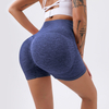 Custom Stretchy Seamless Gym Fitness Short Butt Lift Sport Workout Athletic Compression High Waist Cycling Yoga Shorts For Women