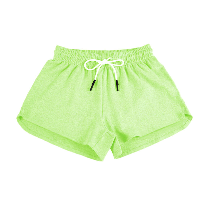 Wholesales Pastel Color Women Biker Shorts Summer High Quality Cotton Shorts For Women Running Fitness Shorts