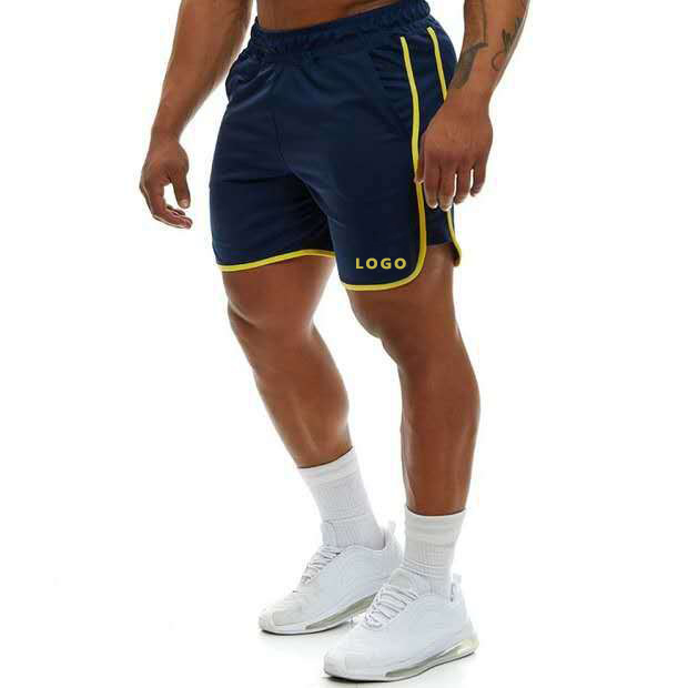 Custom Plus Size Bodybuilding Men's Short Breathable Quick Dry Shorts Running Beach Training GYM Fitness Sets Shorts For Men