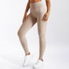 Custom Logo Women Seamless Butt Lifting Sport Running Yoga Pants Workout Gym Fitness High Waist Yoga Leggings