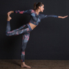 Womens Sexy Yoga Jumpsuit Fitness Three Pieces of Yoga Sportswear