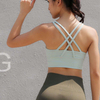 Hot sale fitness bra Cross-strap running bra for a great workout