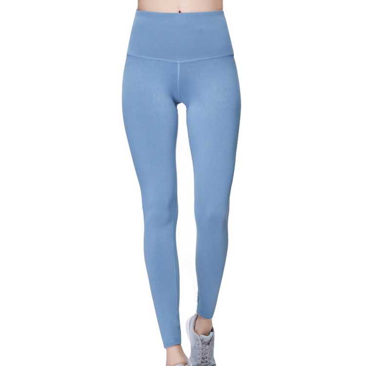 Hot Selling High Waist Solid Color Sport Long Pants XXL Quick Dry Woman Fitness Yoga Leggings 