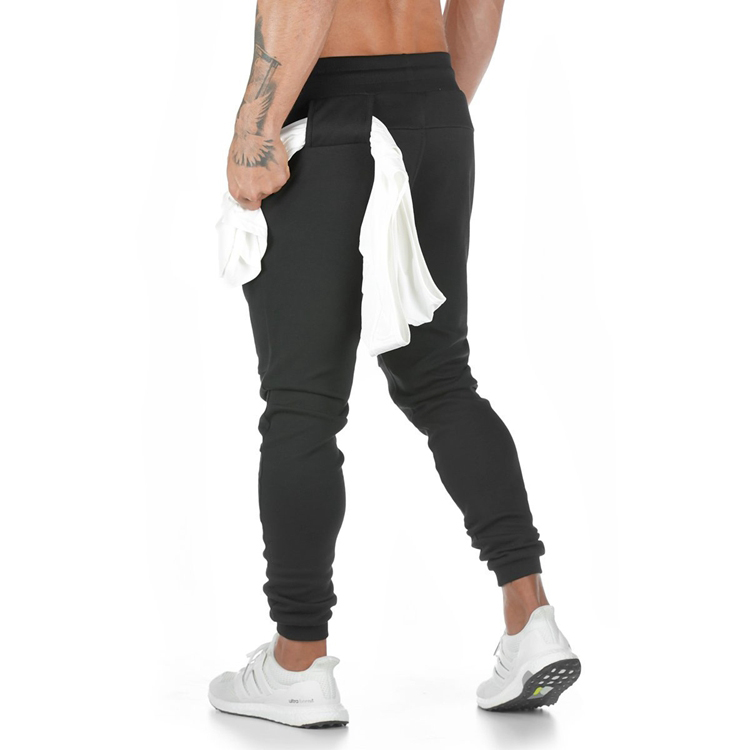 Hot Sell Towel Loop Cotton Fitness Exercise Sports Trousers Sweat Gym Pants Men For Training