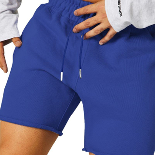 Solid Color Sports Casual Men's Pants European Size Loose Fitness Shorts for Men