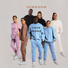 Custom Logo Crew Neck Cotton Sweat Suit Sportswear Tracksuits Men Women Blank 2 Pcs Tracksuit Unisex Tracksuits Sweatsuit Sets
