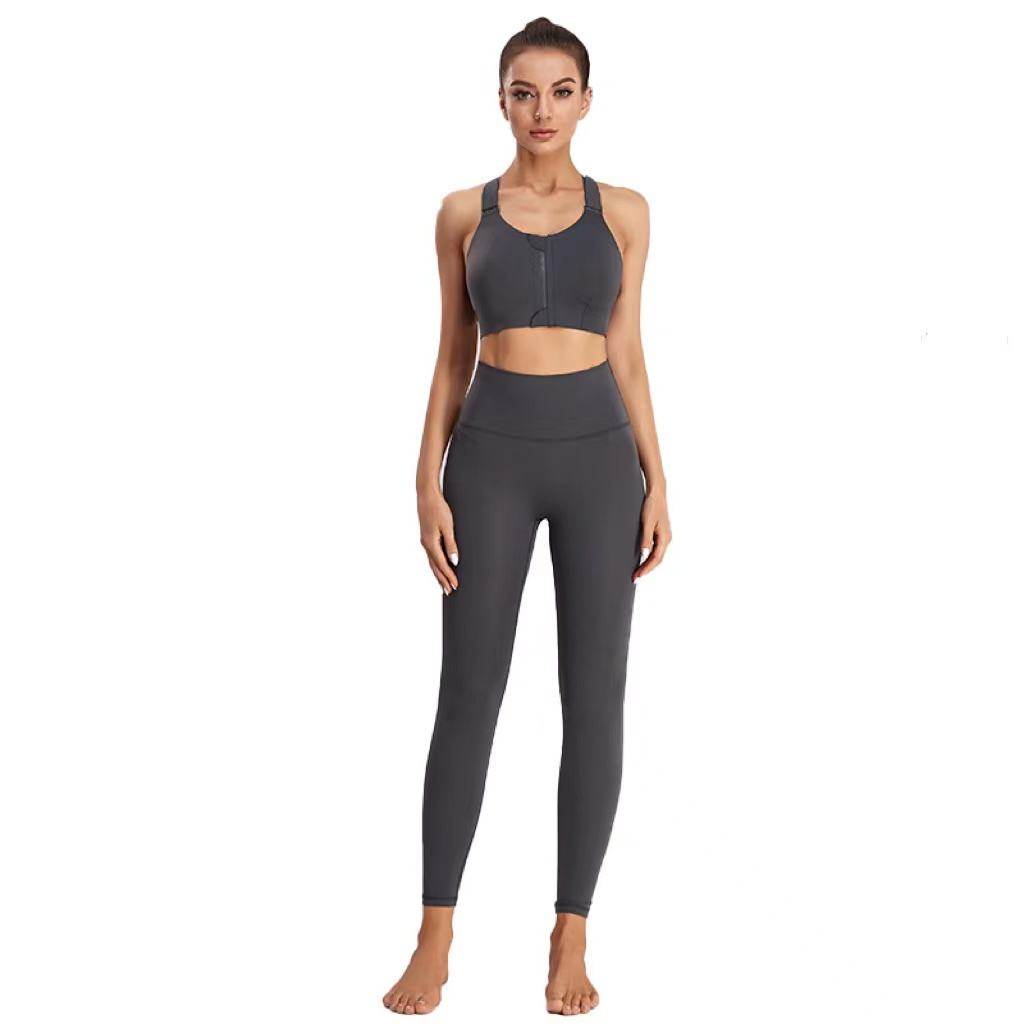 2022 Women's Plus Size Yoga Clothing Suit High-end Sports Tight Dance Fitness Clothing Beautiful Back Trousers Yoga Suit