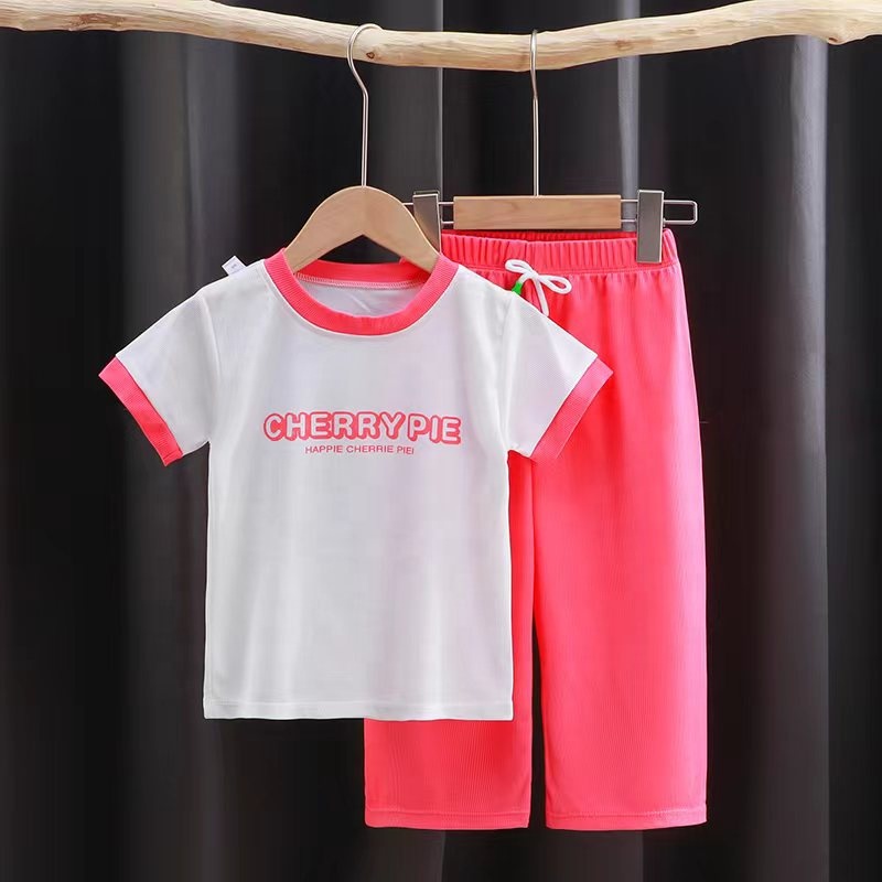 Comfortable Baby Set Four Seasons Cartoon Print Baby Clothes Sets Unisex Kids Clothing Sets Boys