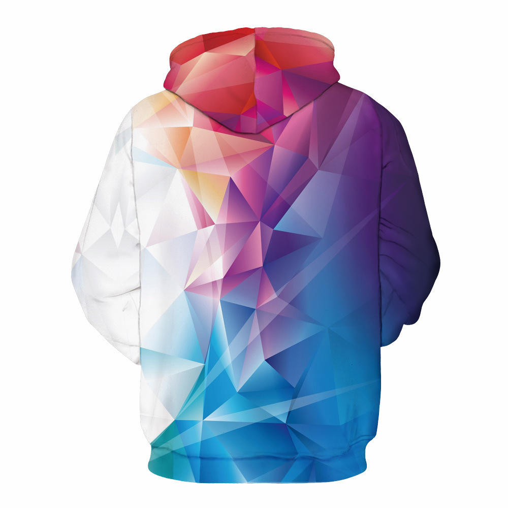 3D Digital Printing Plus Size Hoodies & Sweatshirts Custom Breathable Unisex Hoodies